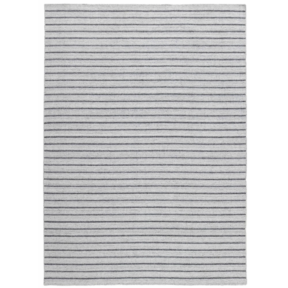 Nouveau Stripes CHP-16-01 Modern Rug in Silver Dark Grey